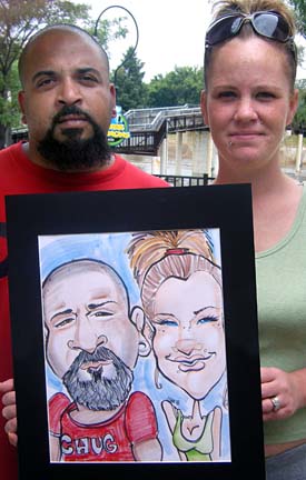 The-Nose Caricature Artists - Party, Gift, Illustration