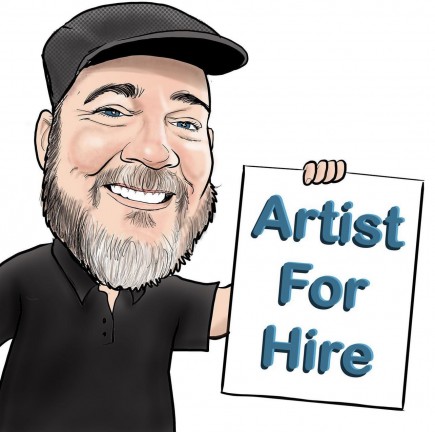 Digital Caricature Artist Eric