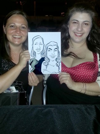 Oklahoma City Party Caricatures