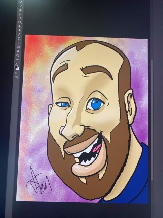 Digital Caricature Artist Jeffrey