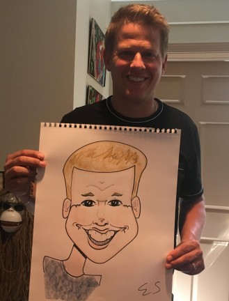 Cleveland Party Caricatures