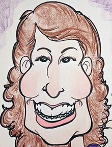 Party Caricature Artist Liz