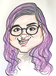 Party Caricature Artist Madalyn