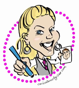 Digital Caricature Artist Sue